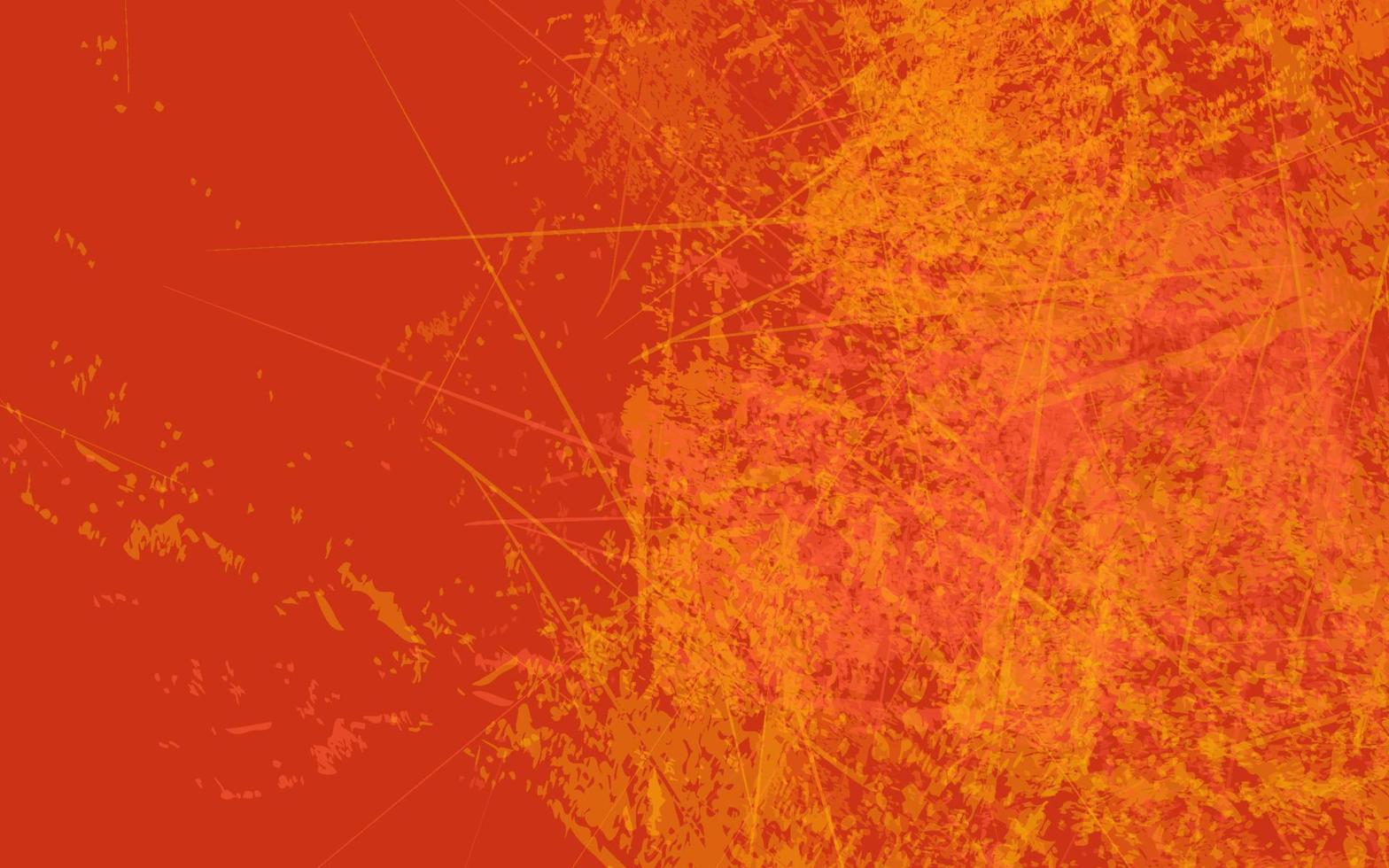 Resumen grunge textura rojo naranja color fondo vector