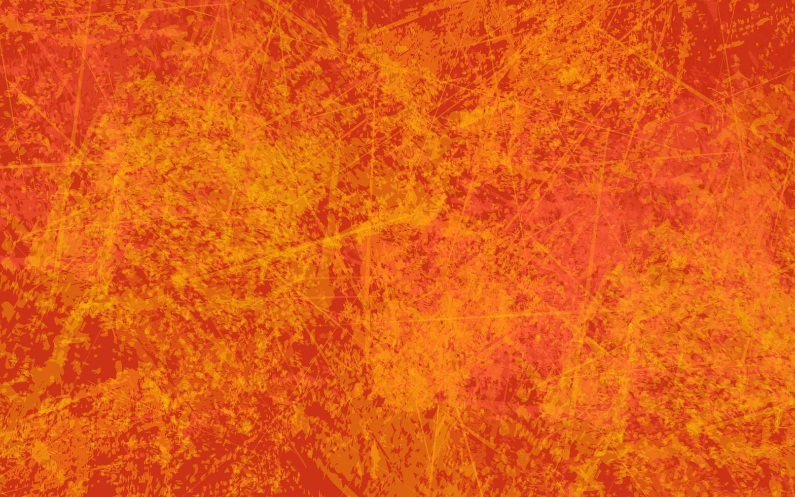 Abstract grunge texture red orange color background vector