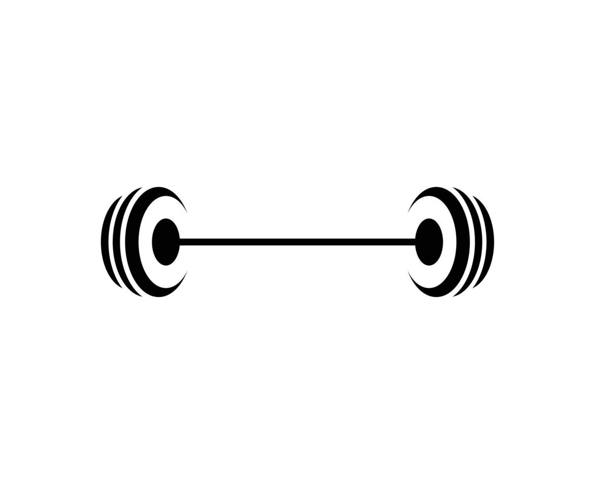 Dumbell icon free vector