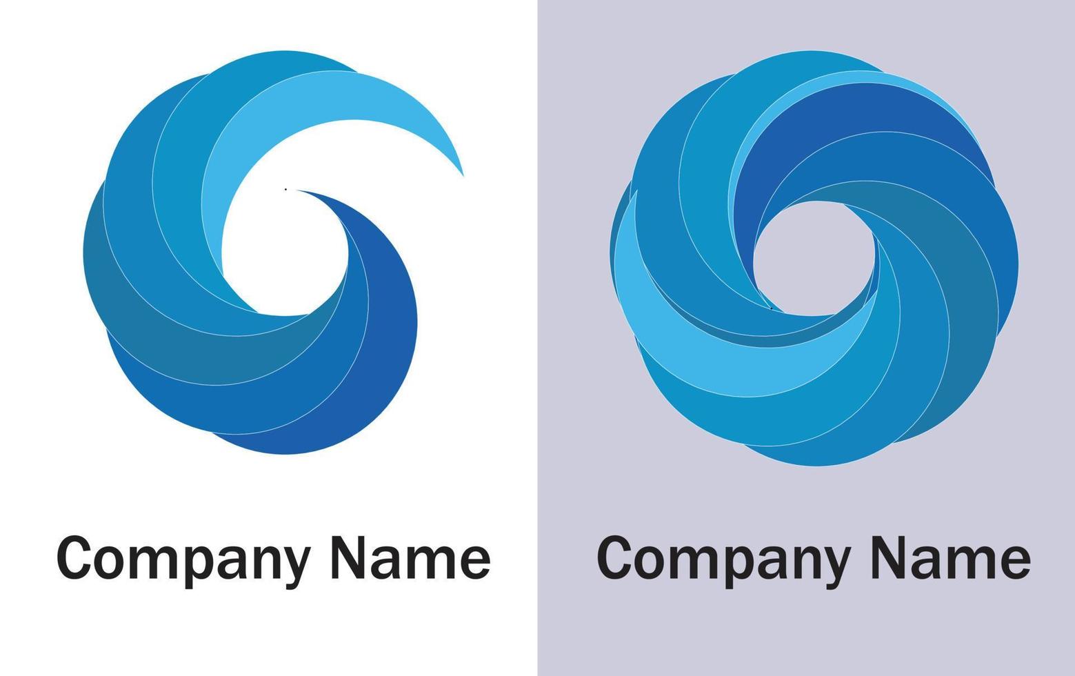 Company and Business Logo Design Template vector