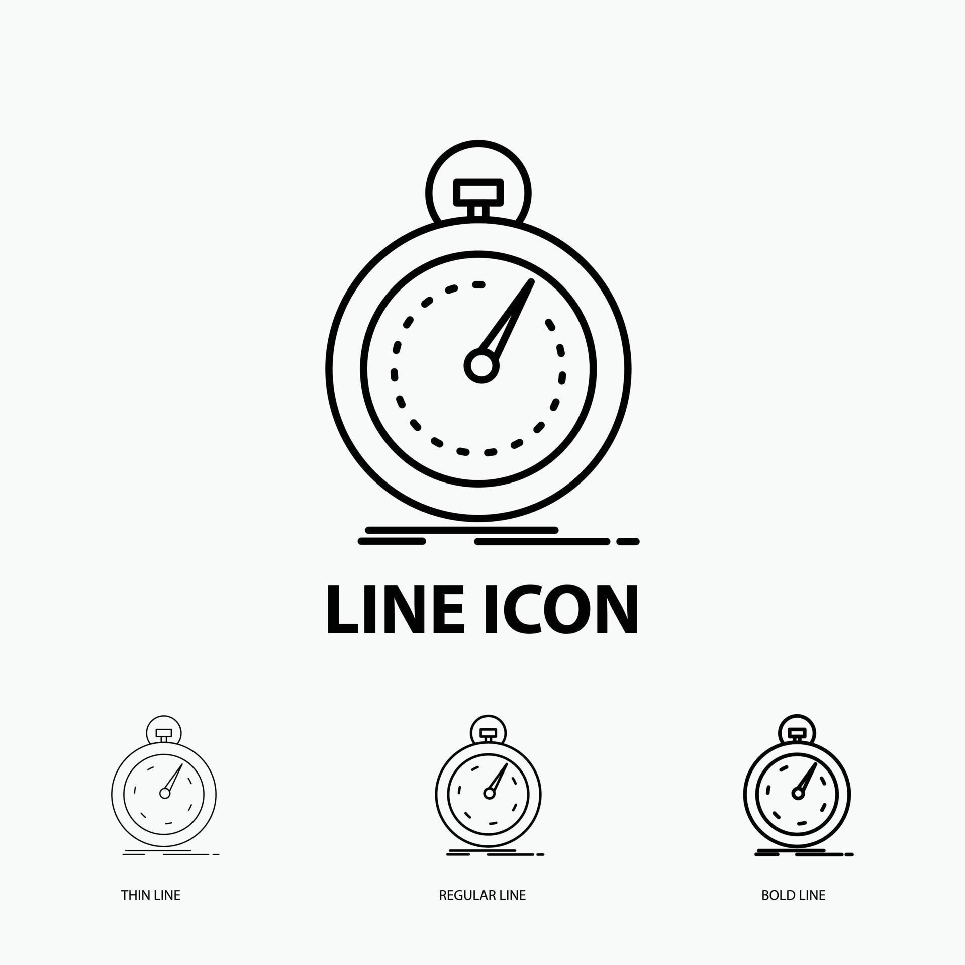 Done. fast. optimization. speed. sport Icon in Thin. Regular and Bold