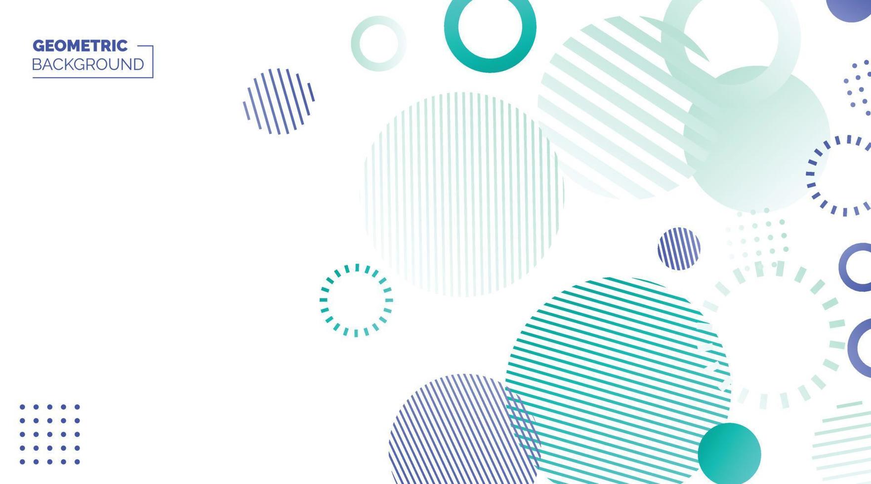 Memphis style seamless pattern. Vector trendy geometric shapes Banner background in retro 80s. 90s.