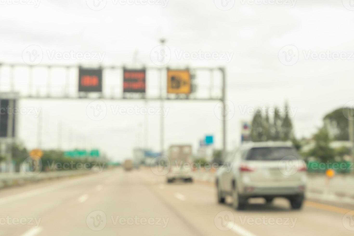 Abstract street city road blurred background photo