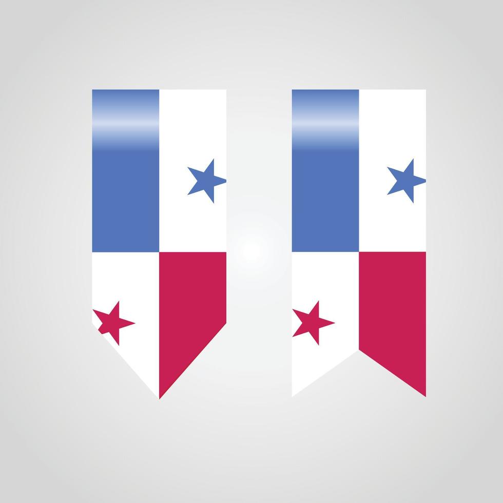Panama Haning Flag vector