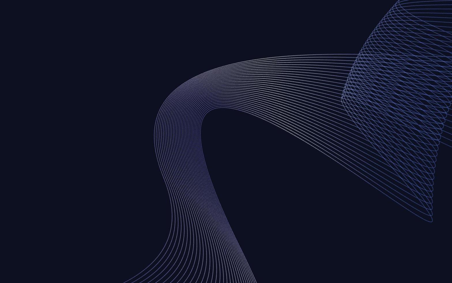 Vector abstract wave background. Blue Gradient waves background