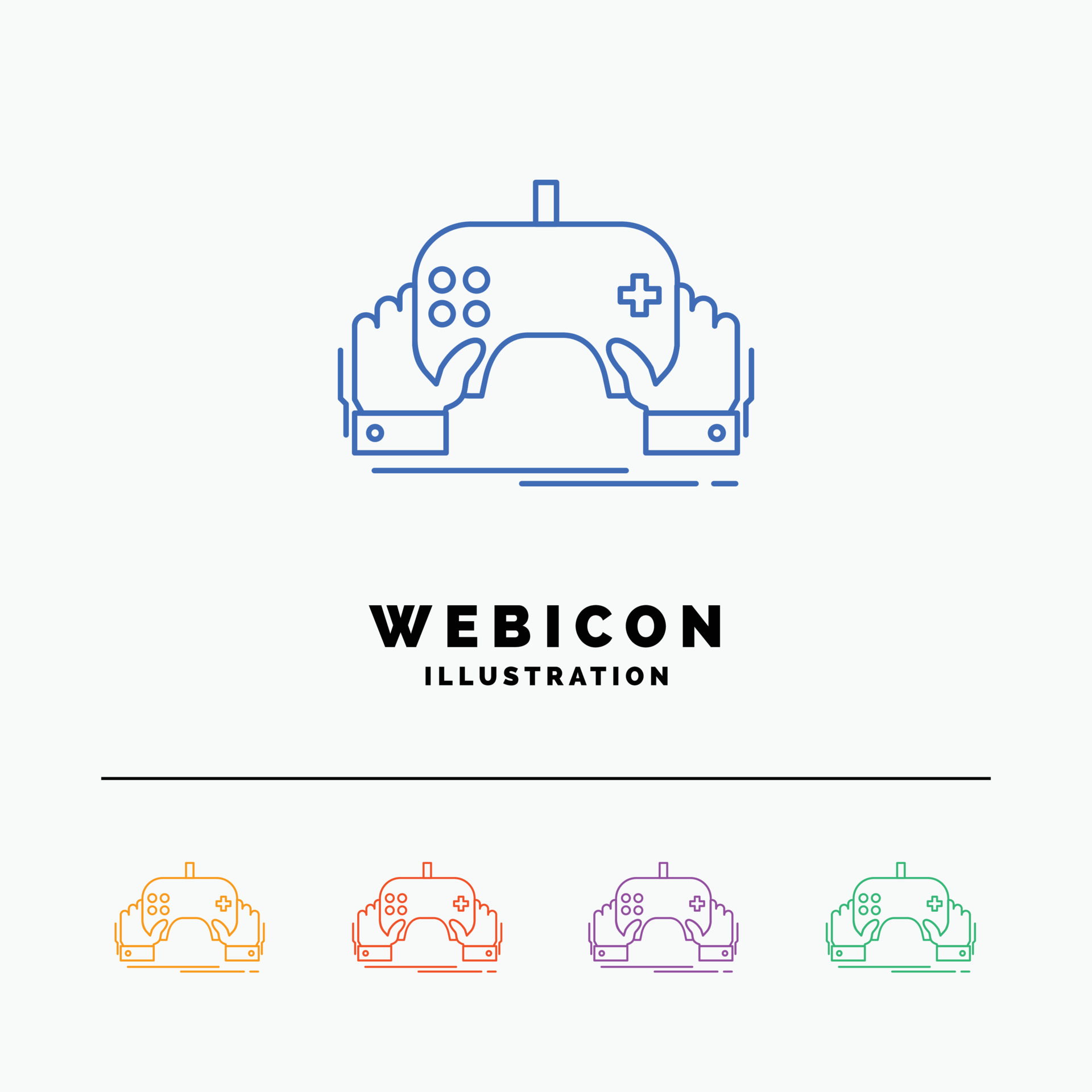 Game App Icon - Template