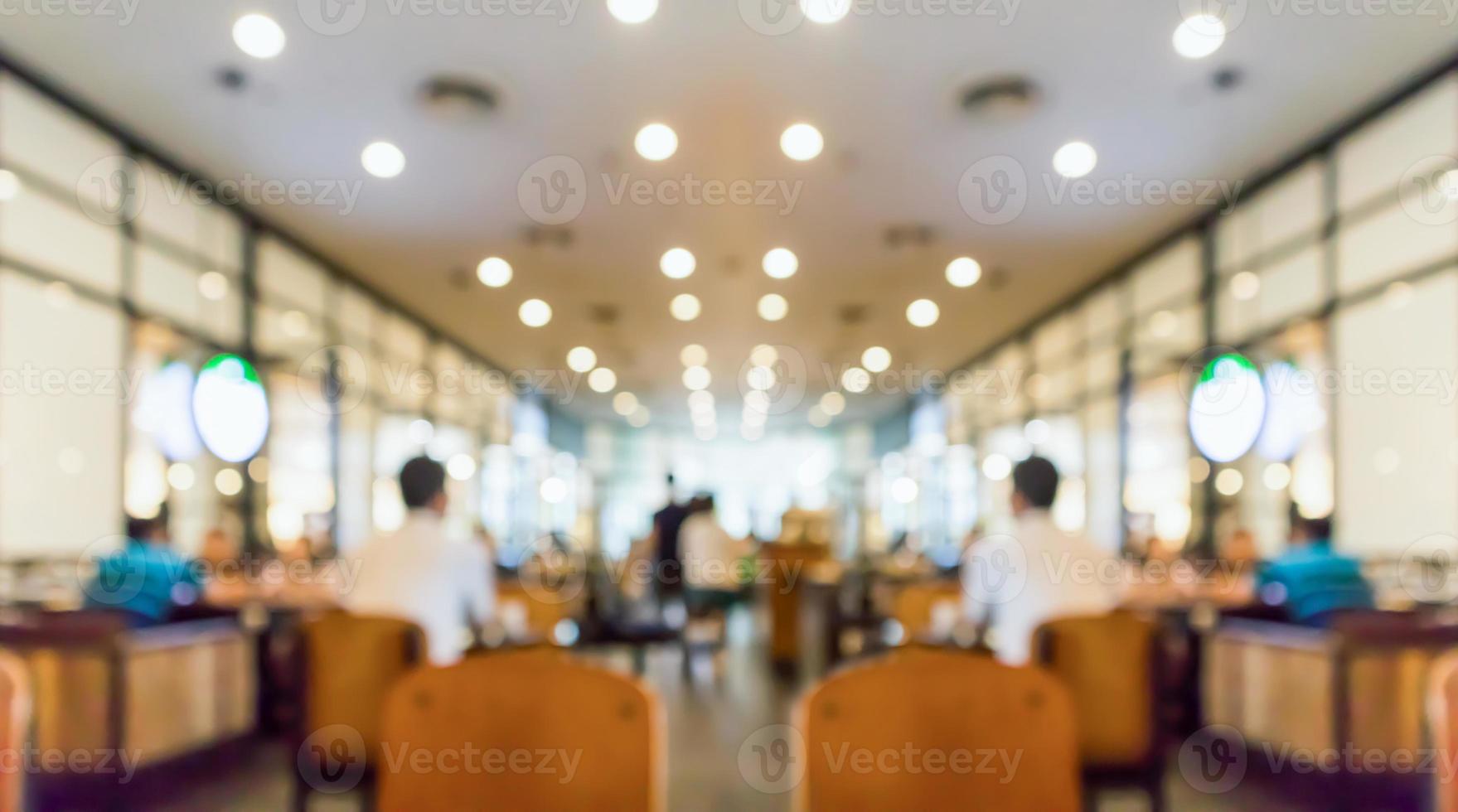 cafe restaurant interior blurred abstract vintage background photo