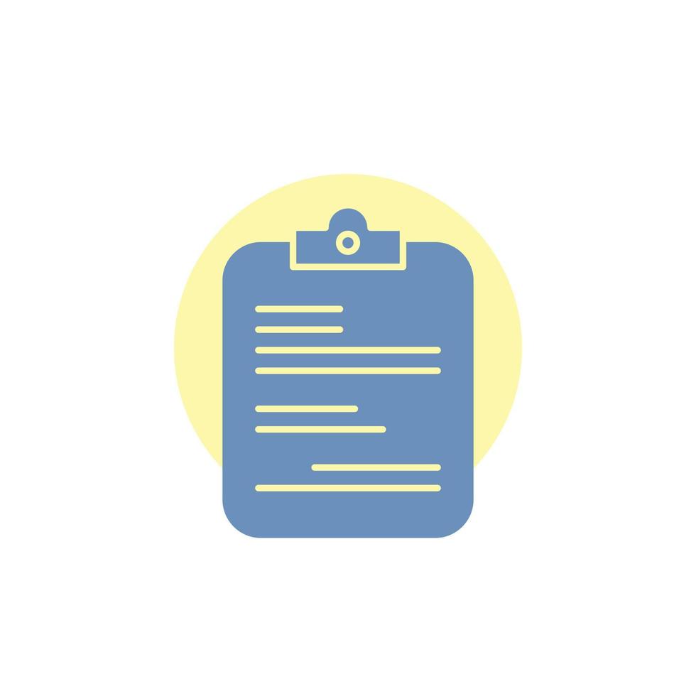 report. medical. paper. checklist. document Glyph Icon. vector