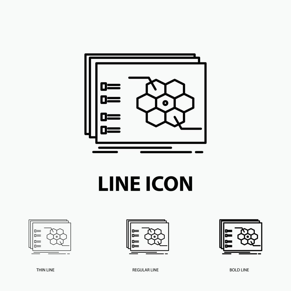 Game. strategic. strategy. tactic. tactical Icon in Thin. Regular and Bold Line Style. Vector illustration