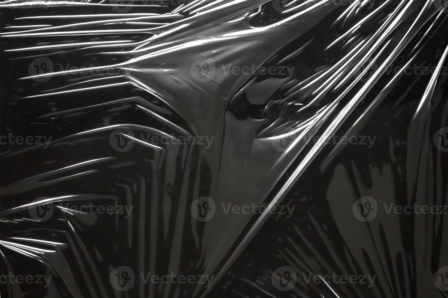 transparent plastic film wrap overlay texture background 13029862 Stock