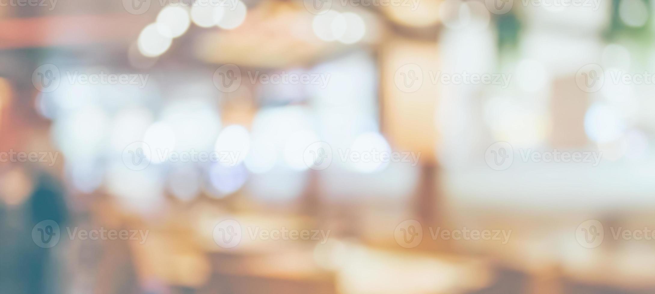 cafe restaurant interior blurred abstract vintage background photo