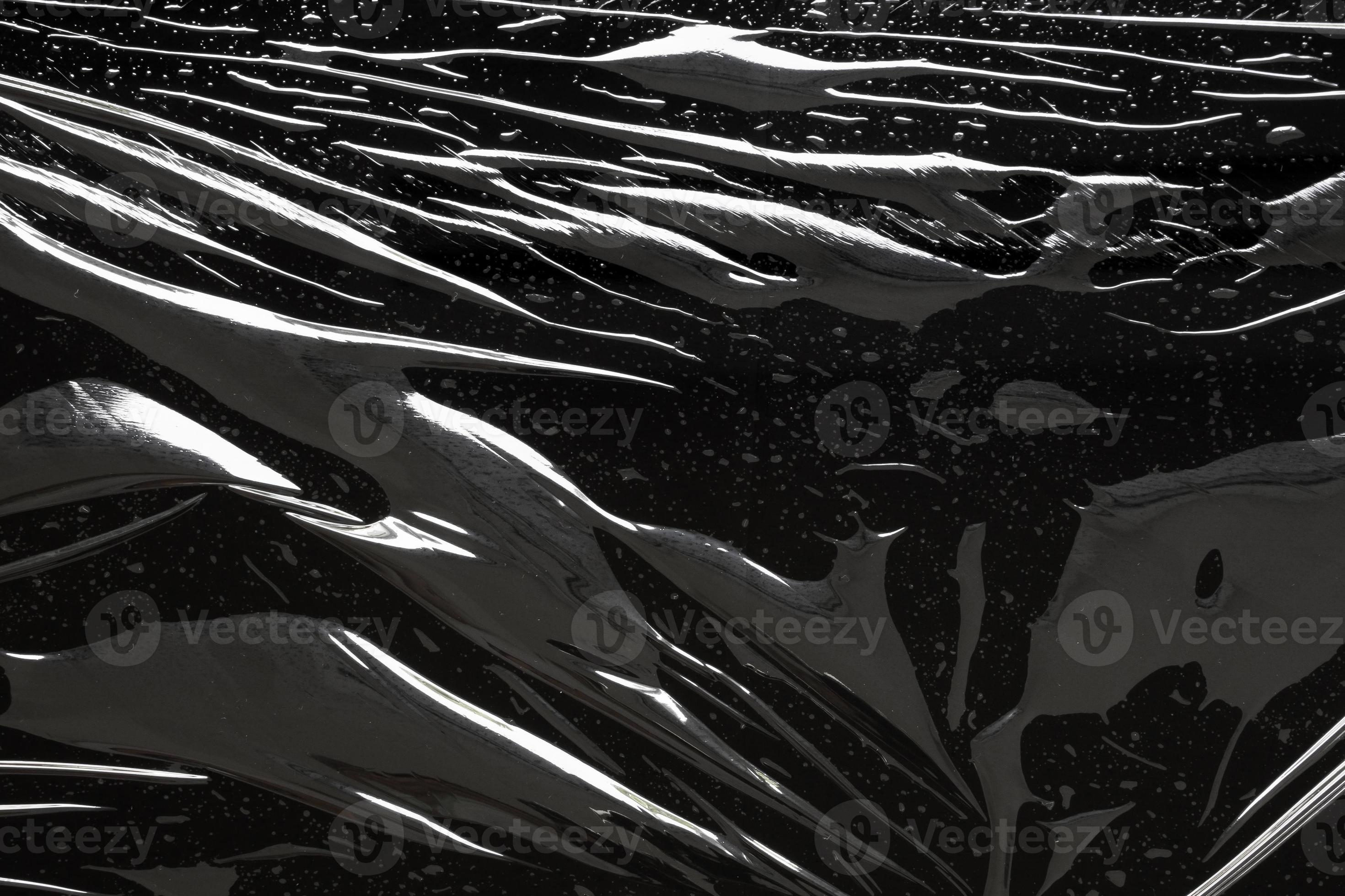 transparent plastic film wrap overlay texture background 13030123 Stock