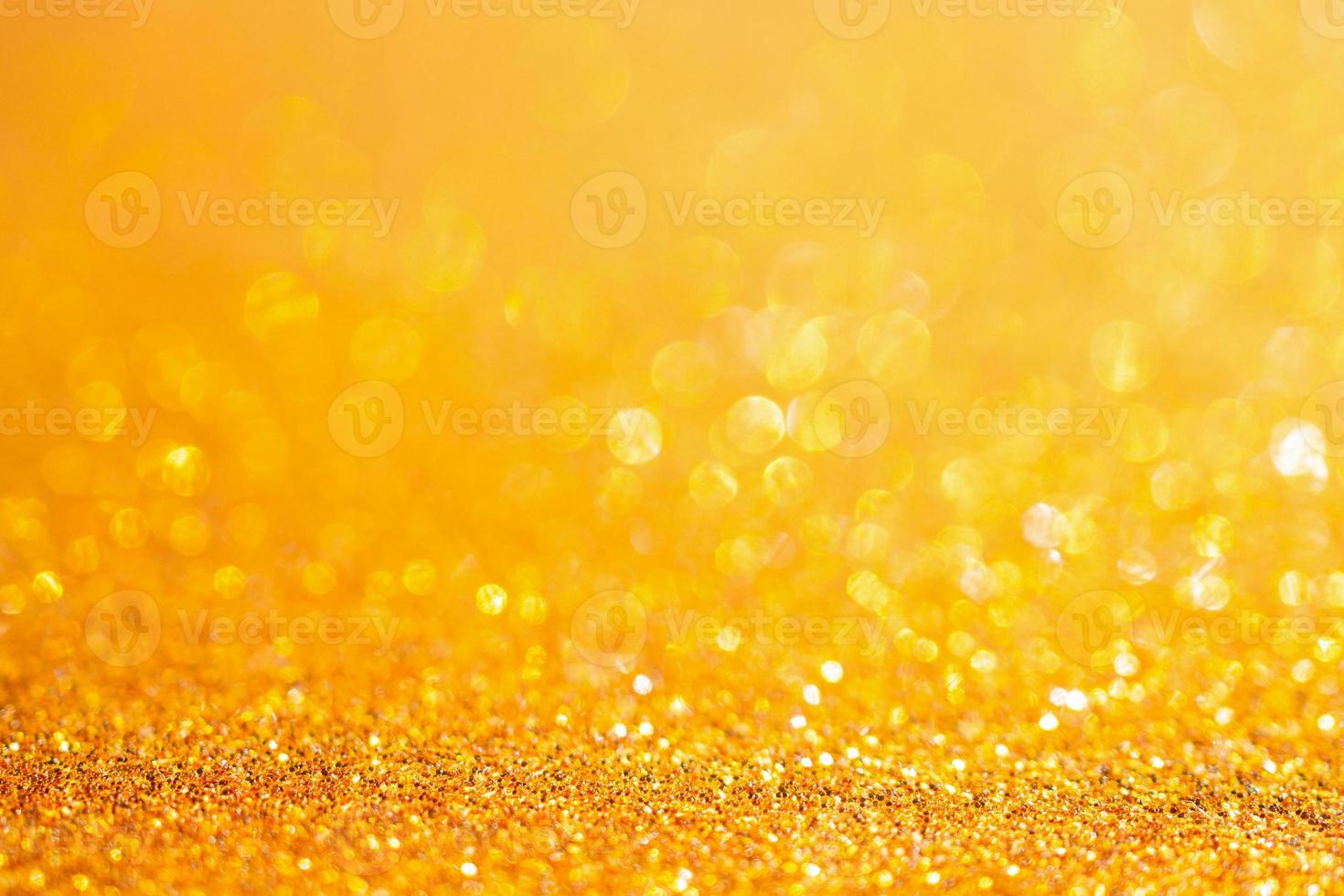 gold glitter sparkle with bokeh background photo