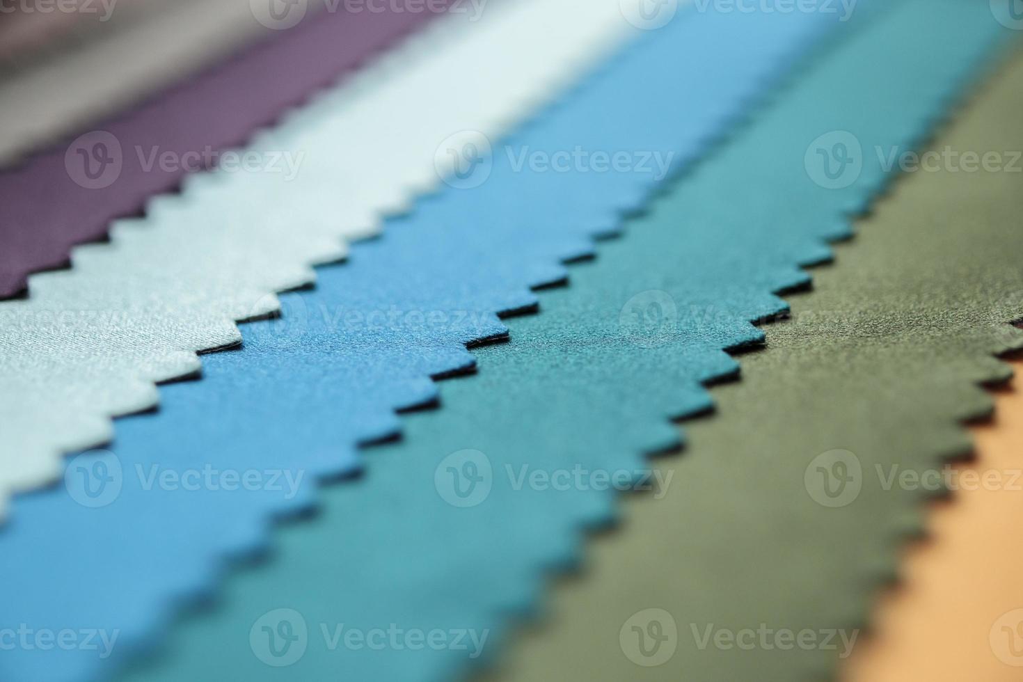 fabric color samples detail closeup background photo