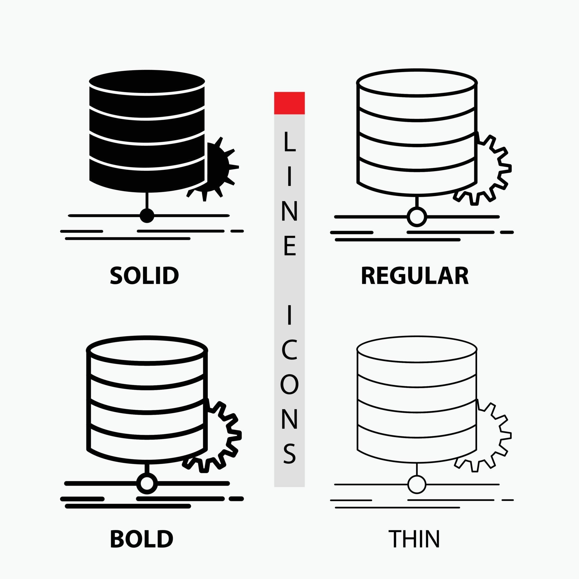 Algorithm. chart. data. diagram. flow Icon in Thin. Regular. Bold Line ...