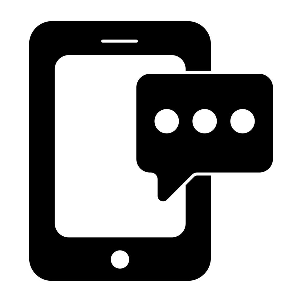 Modern design icon of user chat vector