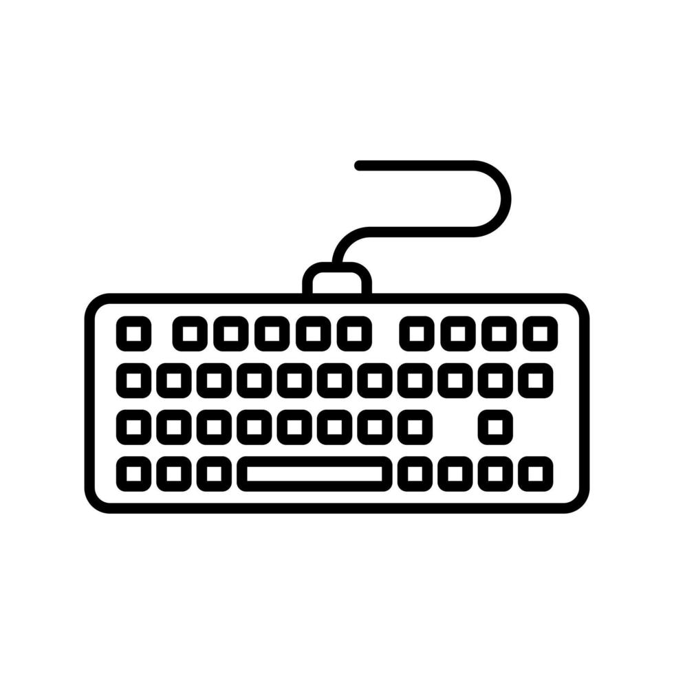 Keyboard Vector Icon