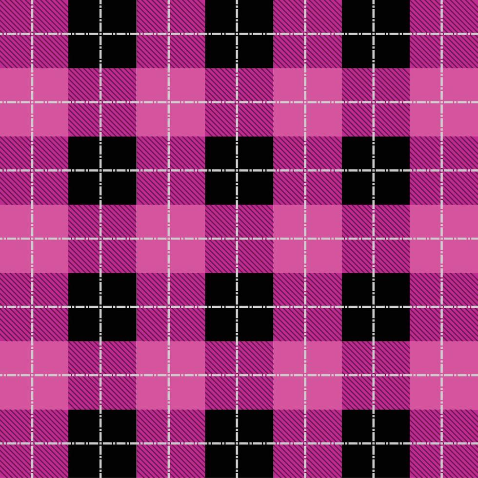 Flanel Cloth with Pink Color Design vector