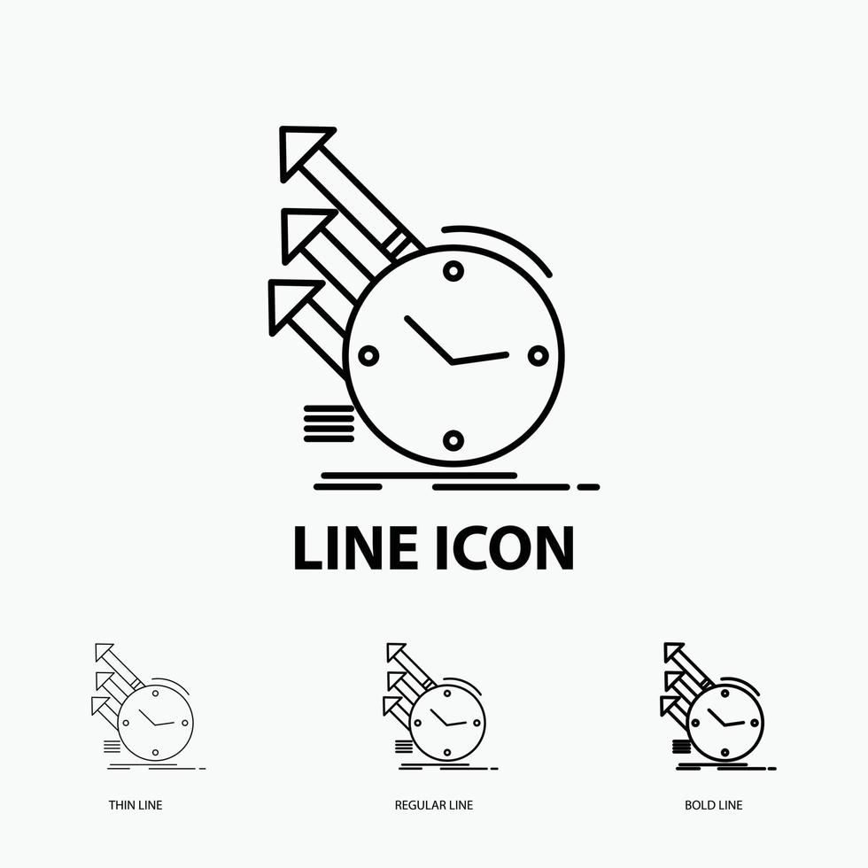 detection. inspection. of. regularities. research Icon in Thin. Regular and Bold Line Style. Vector illustration