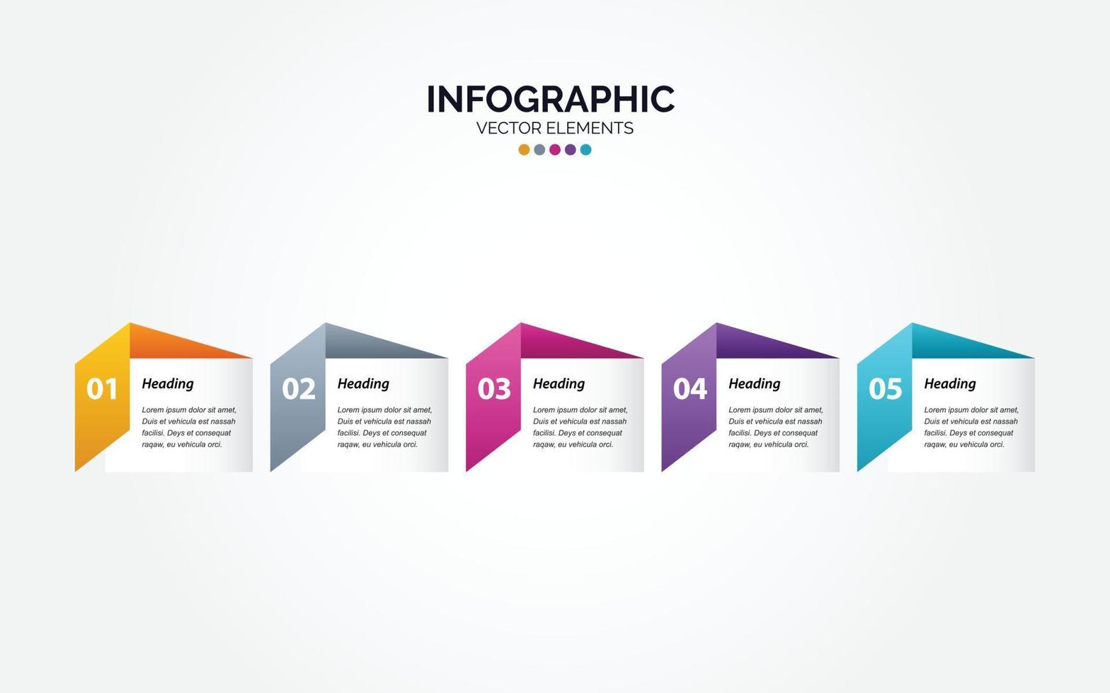 Vector Horizontal Infographic thin line design with icons and 5 options or steps. Horizontal Infographic for business concept. Can be used for presentations banner. workflow layout
