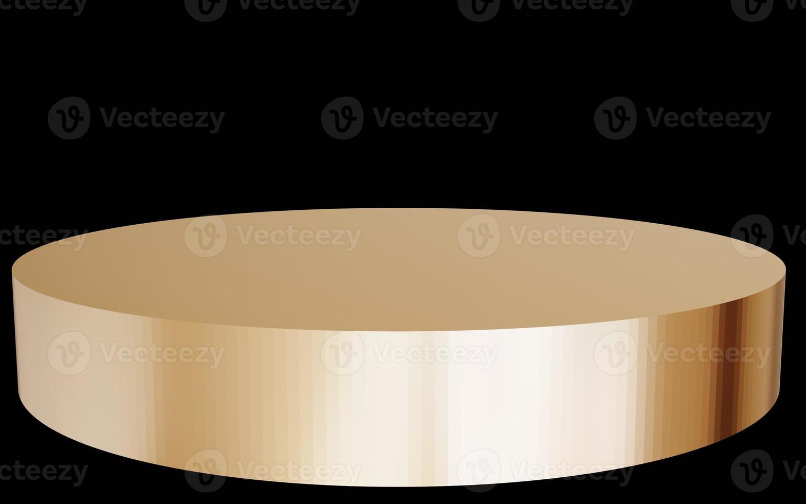 3d render illustration of gold podium photo