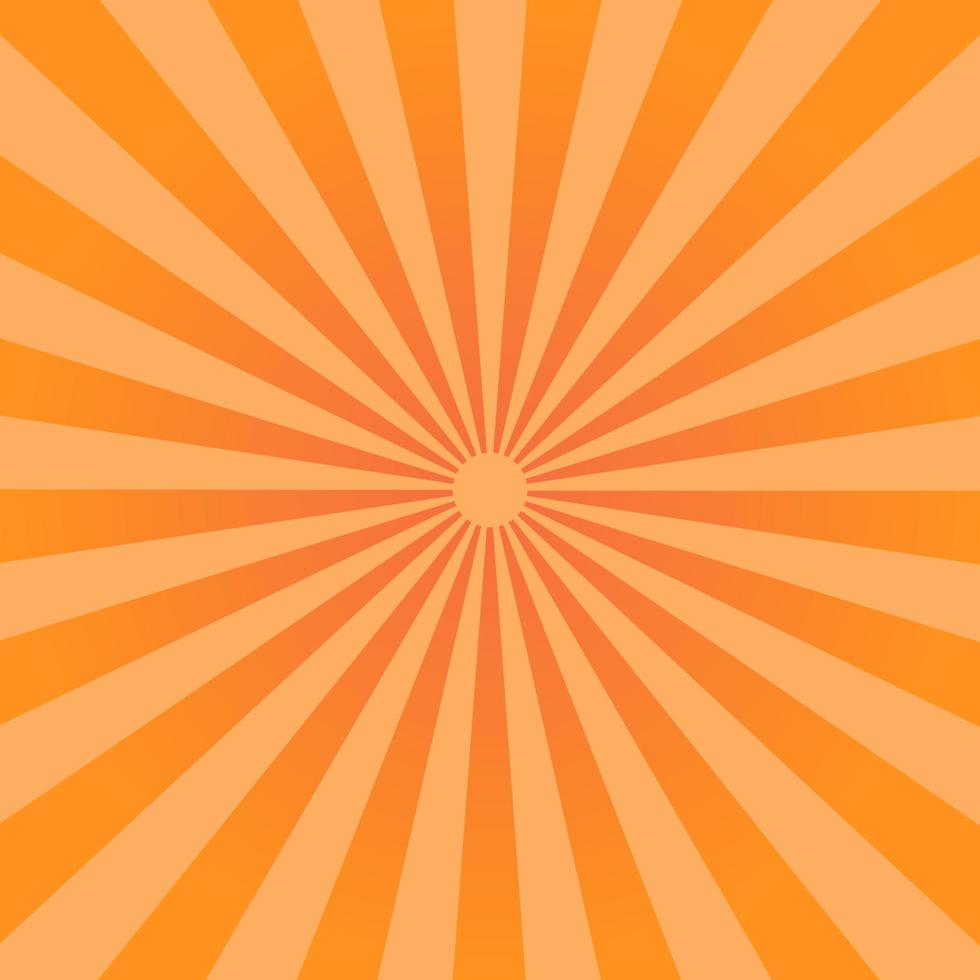 Sunburst Pattern. Radial background vector
