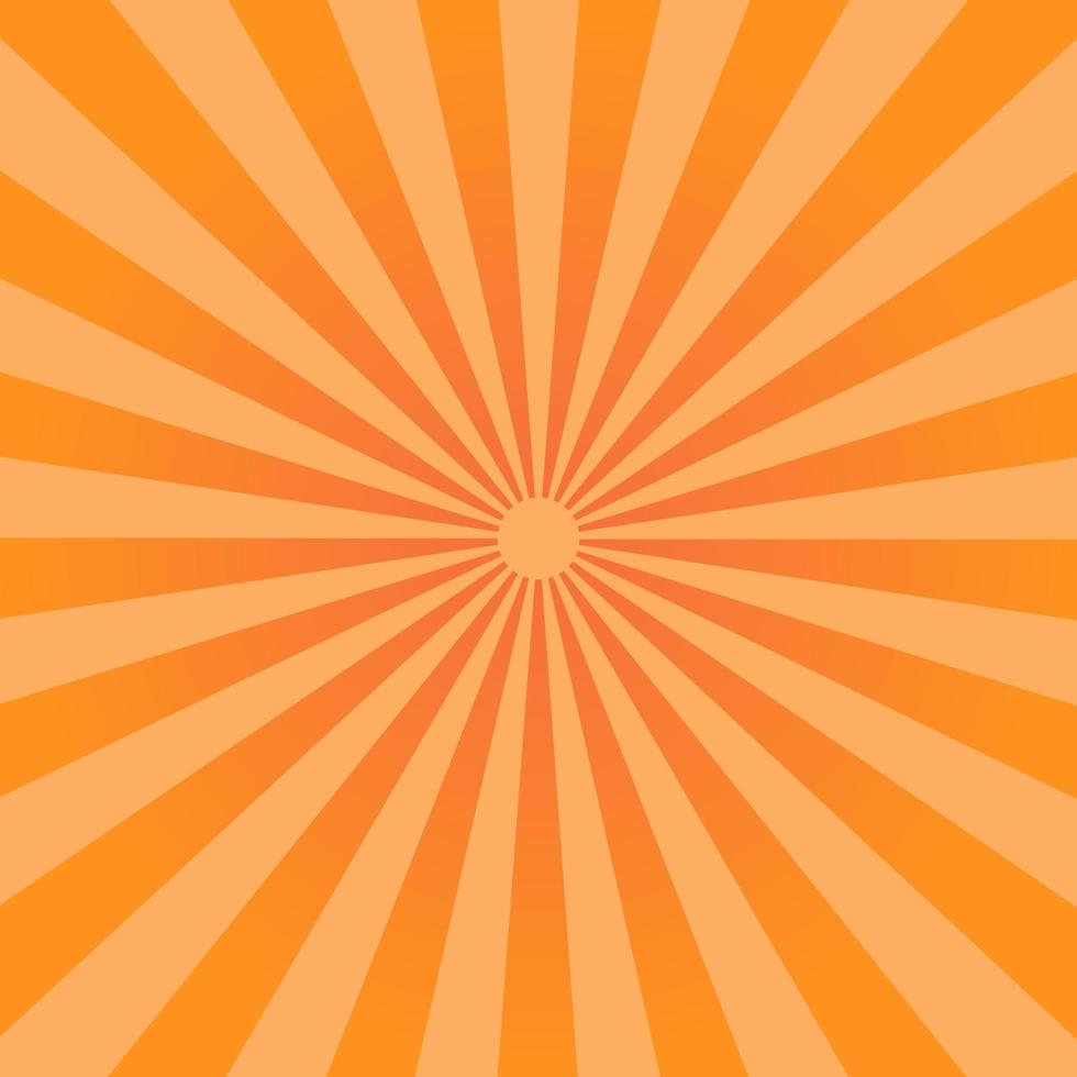 Sunburst Pattern. Radial background vector