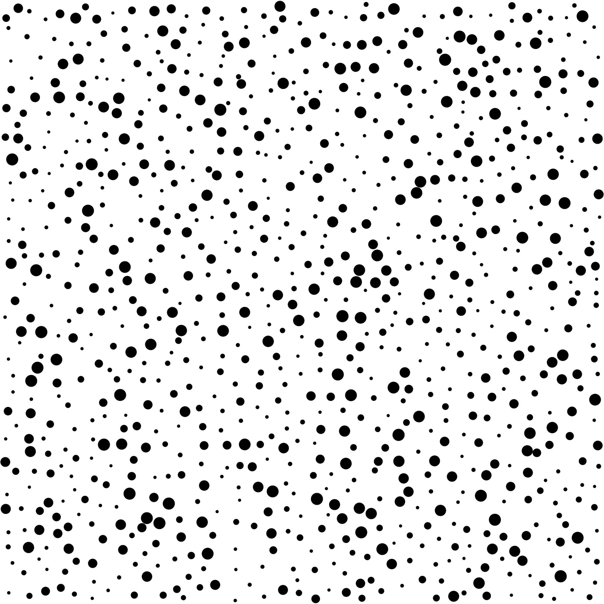 Circle seamless pattern with dotted halftone isolated on white ...