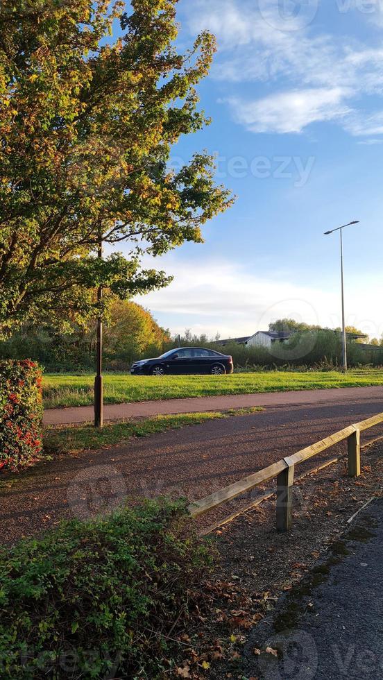 Gorgeous View of British Countryside and Landscape photo