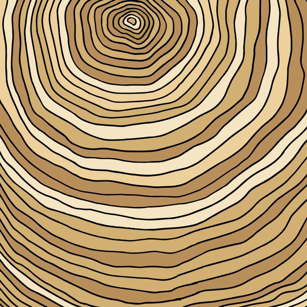 Hand drawn wood texture for background or wallpaper design vector