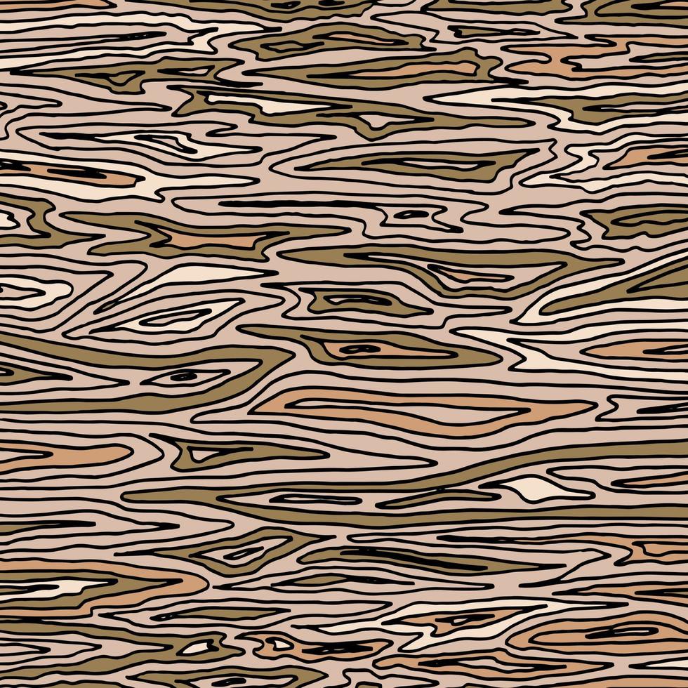 textura de madera dibujada a mano para el diseño de fondo o papel tapiz vector