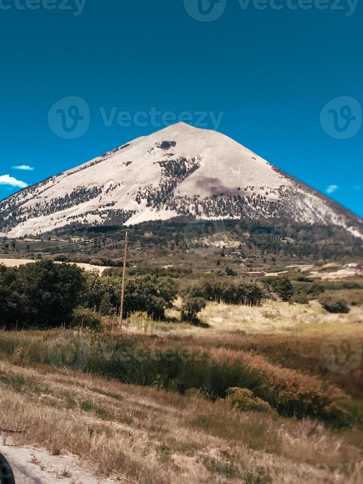 Mountains in the Autumn photo