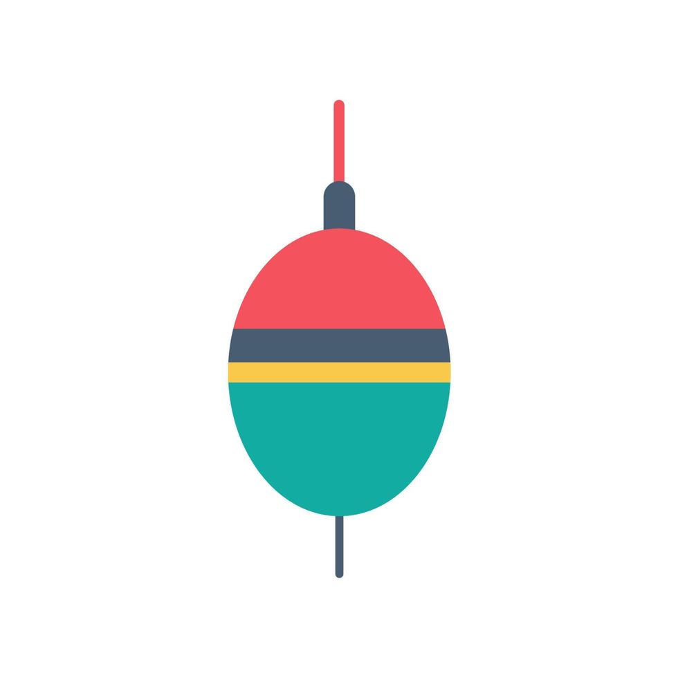 Fishing buoys. Fishing hooks and lures for anglers. vector