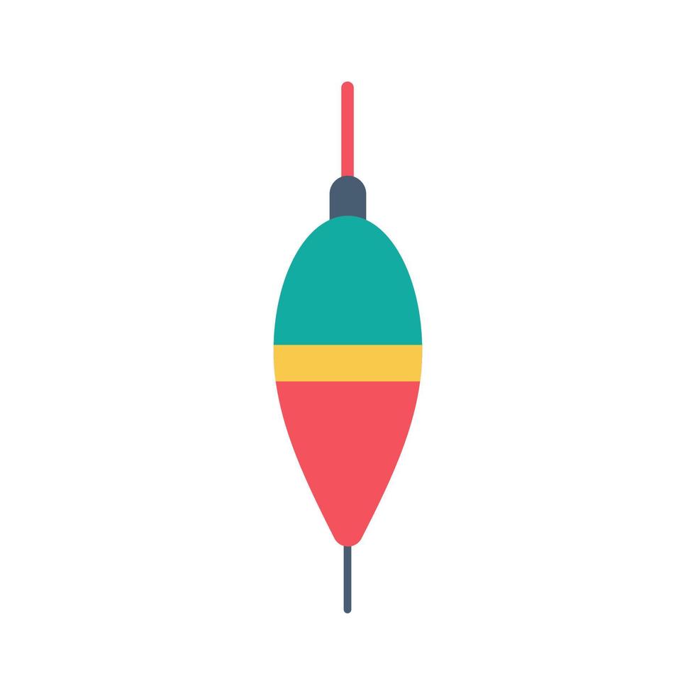 Fishing buoys. Fishing hooks and lures for anglers. vector