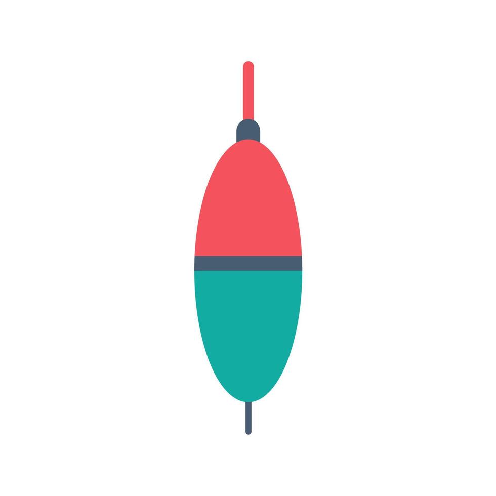 Fishing buoys. Fishing hooks and lures for anglers. vector