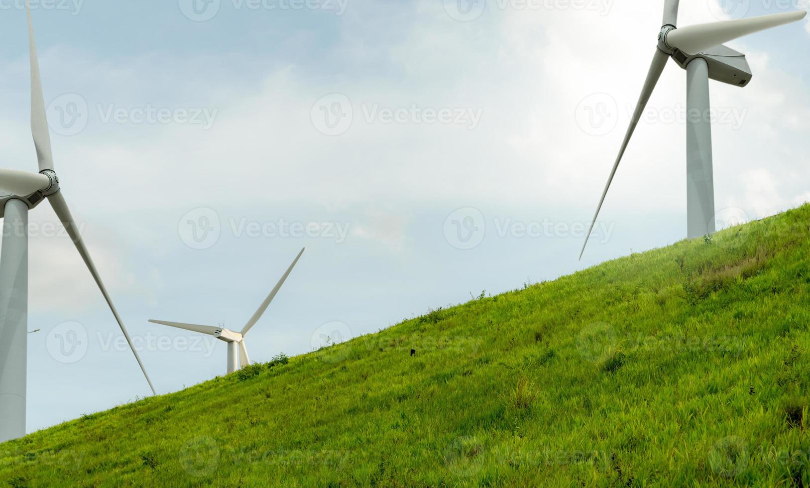 Wind energy. Wind power. Sustainable, renewable energy. Wind turbines
