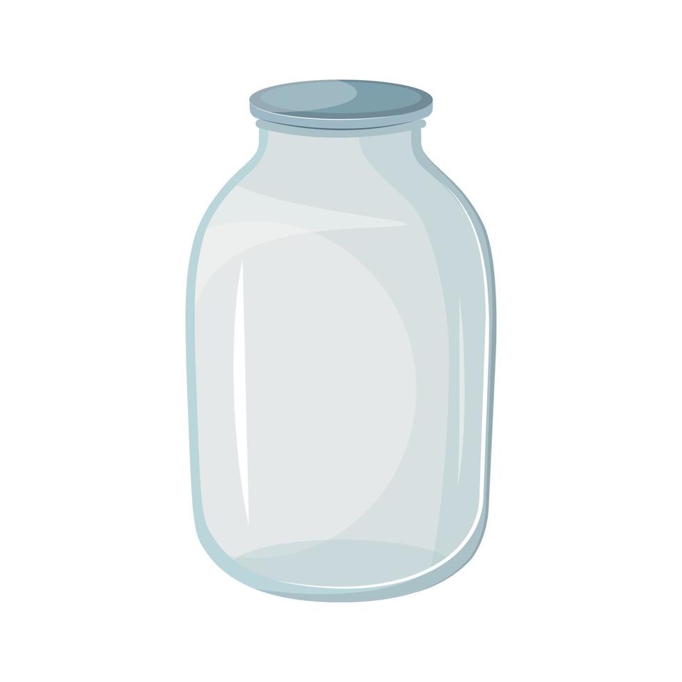 Vector illustrator of Transparent Jar