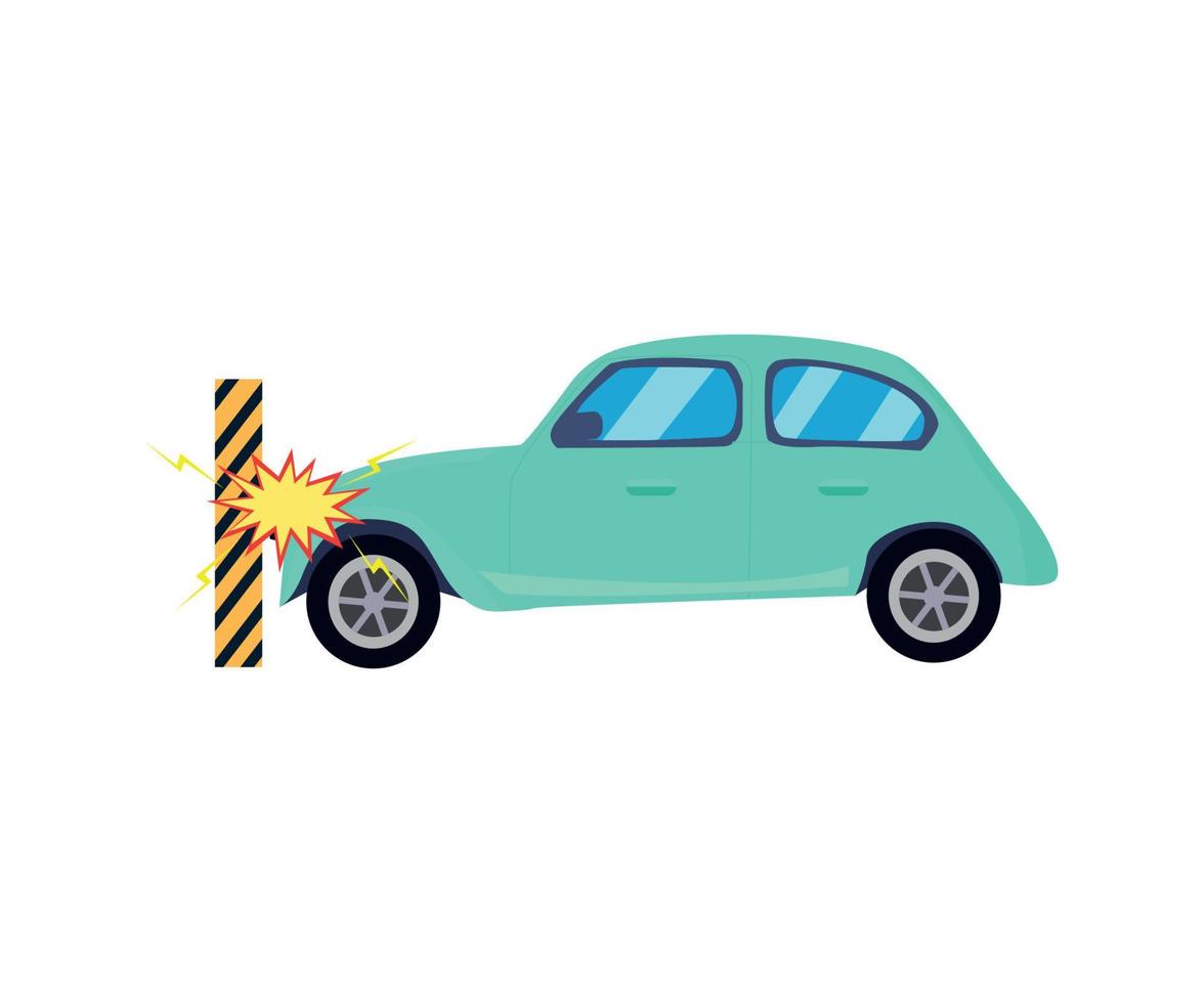 Car Crashes Illustration vector