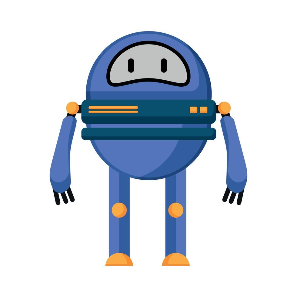 ilustrador vectorial de robot fantástico vector