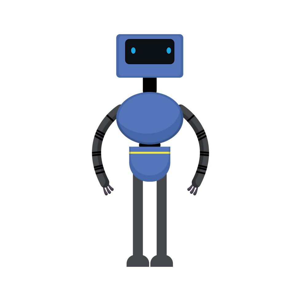 ilustrador vectorial de robot fantástico vector