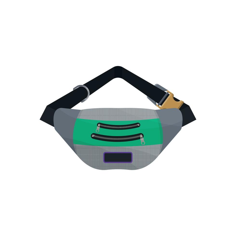 Vector illustrator of Waist bag