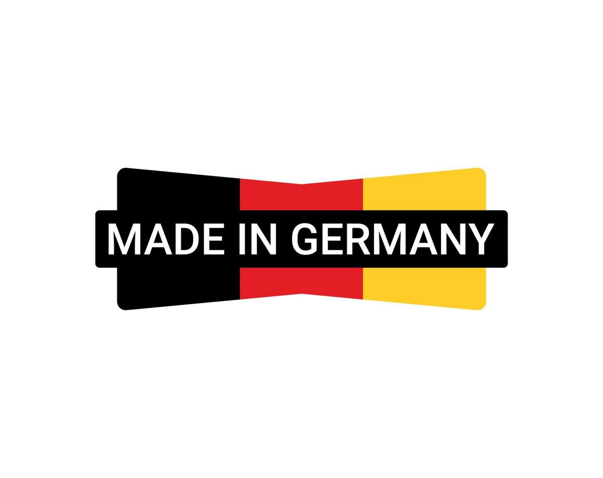 Label of Made in Germany vector