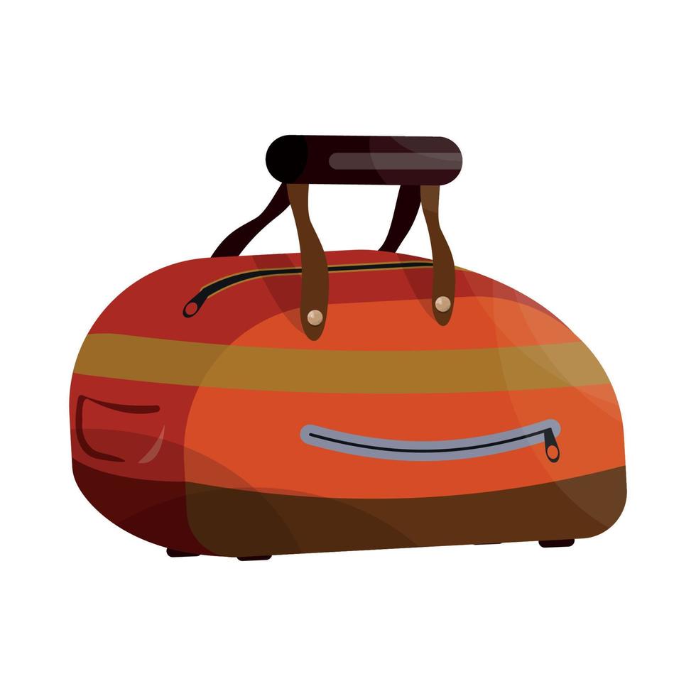 ilustrador vectorial de bolsa de viaje vector