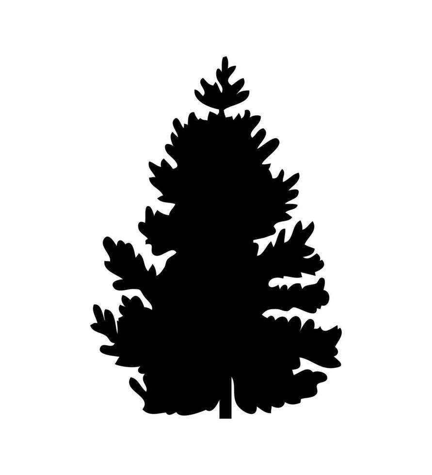 Vector illustrator of  Christmas tree