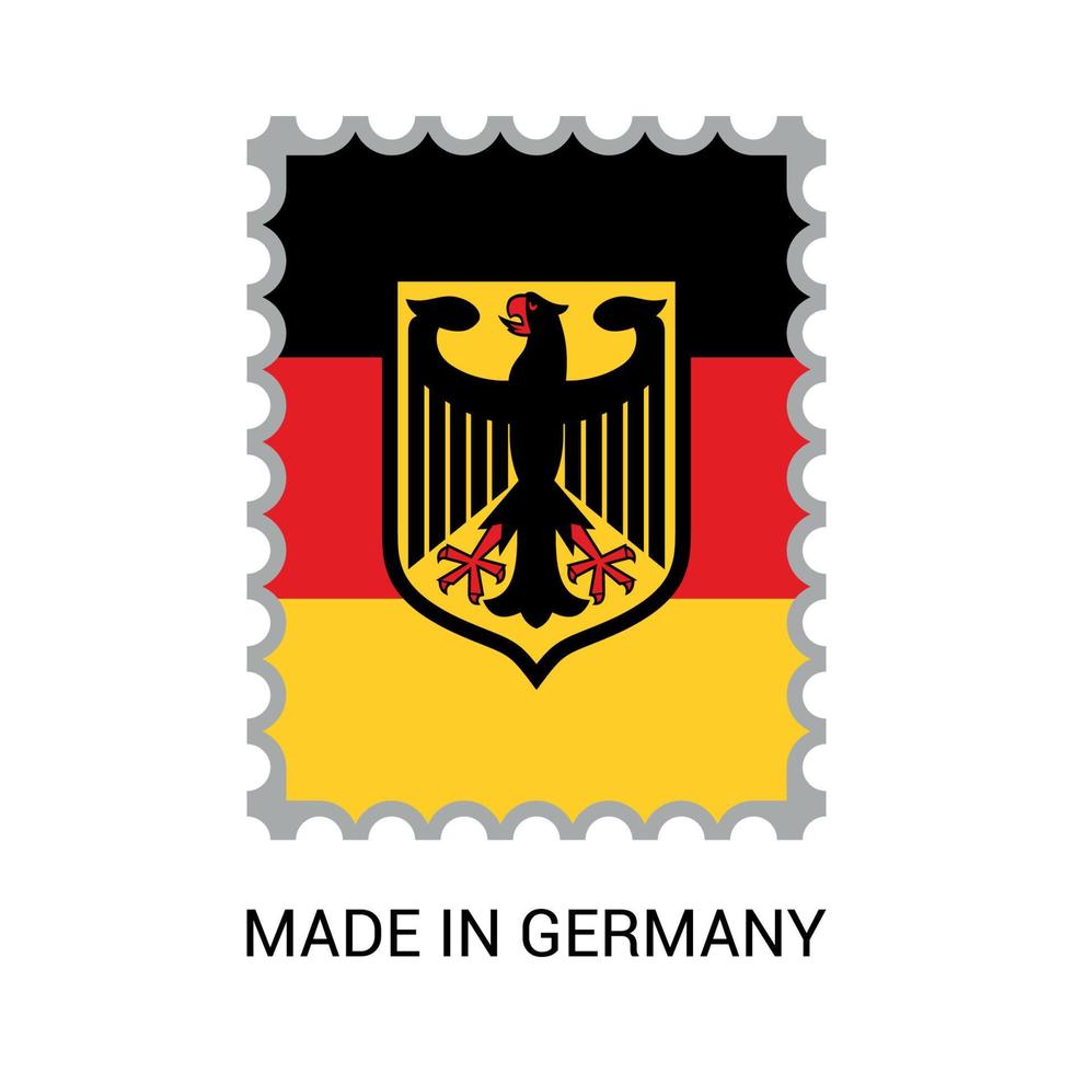 Label of Made in Germany vector