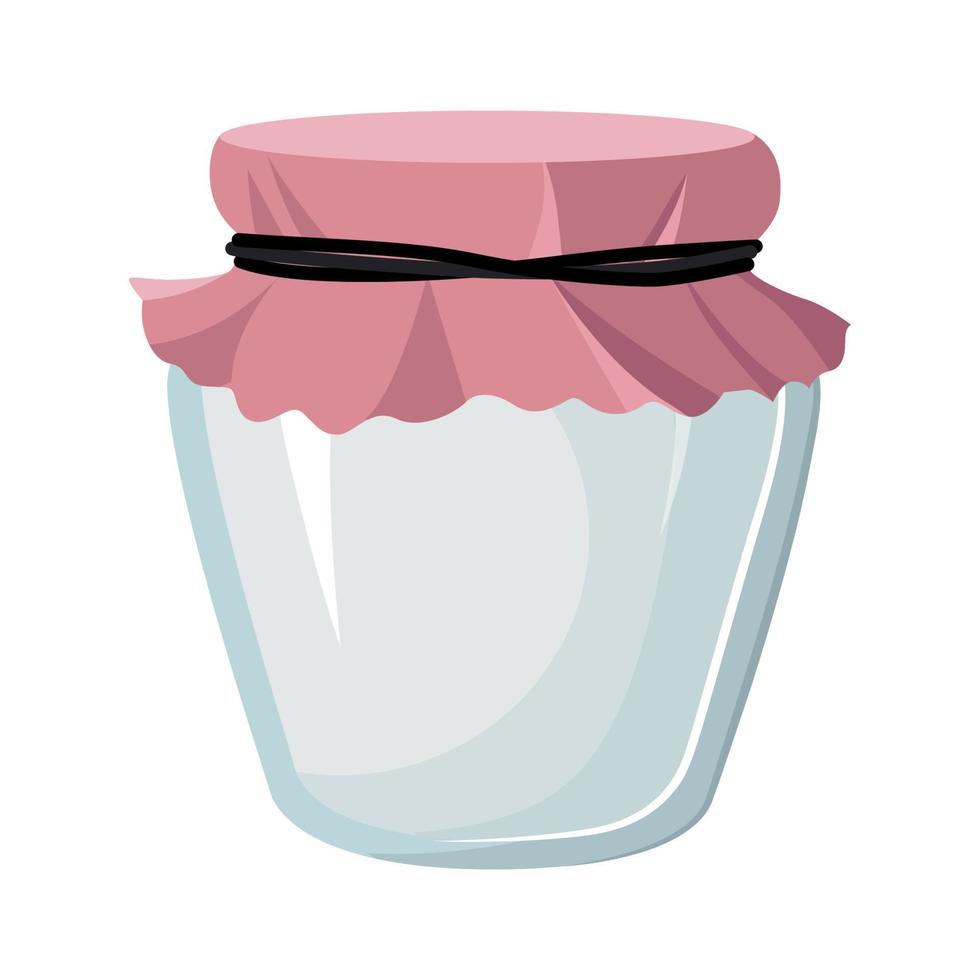 Vector illustrator of Transparent Jar