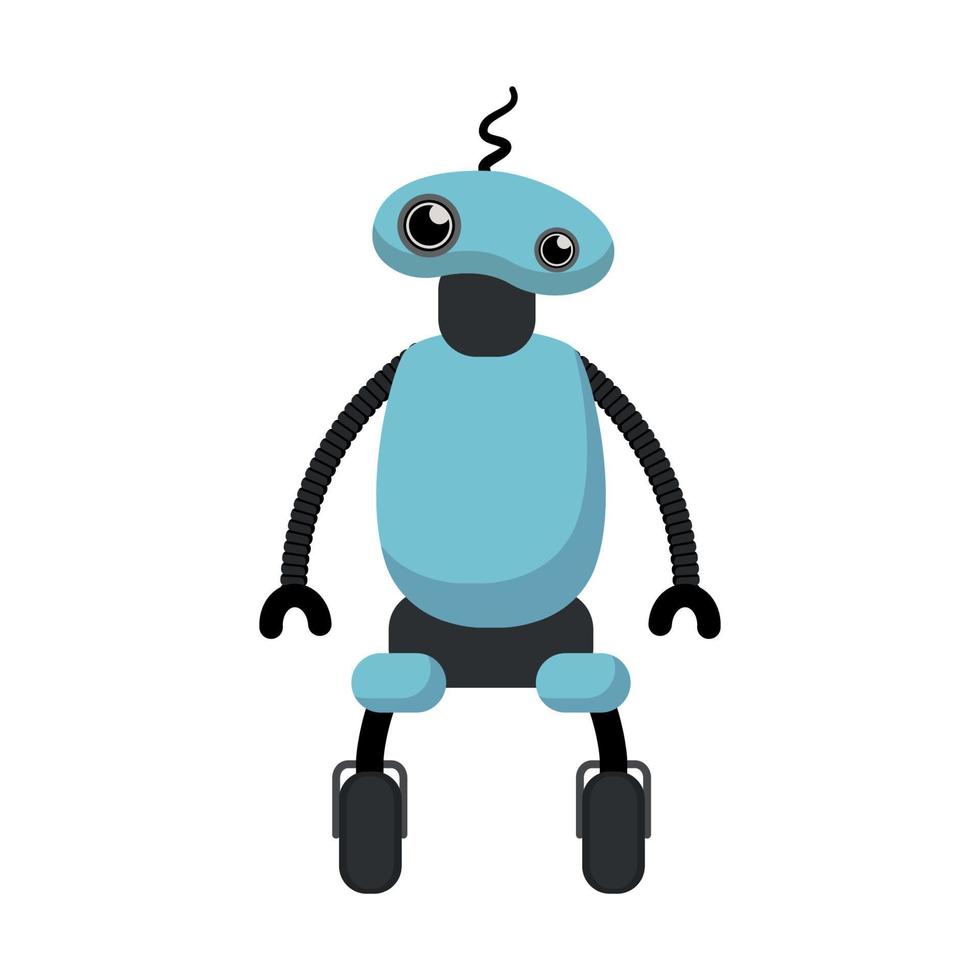 ilustrador vectorial de robot fantástico vector