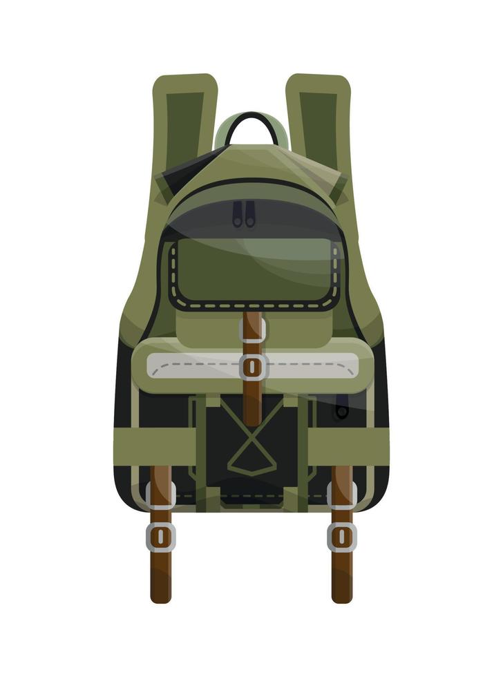 ilustrador vectorial de mochila vector