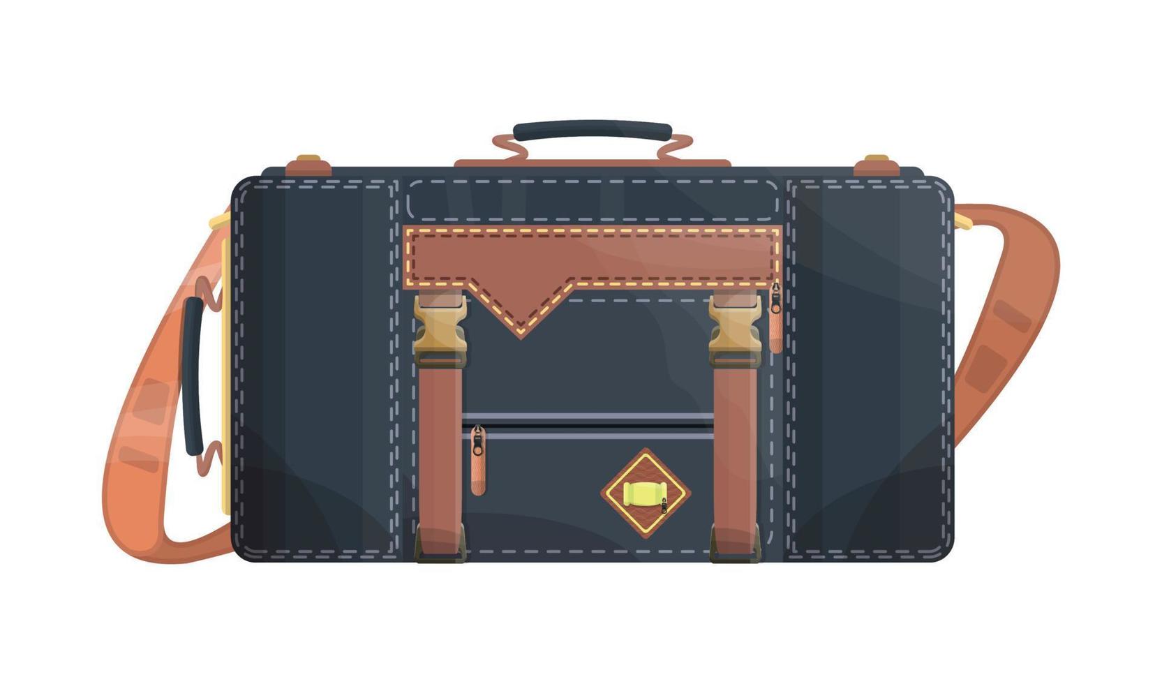 Vector illustrator of Travel bag