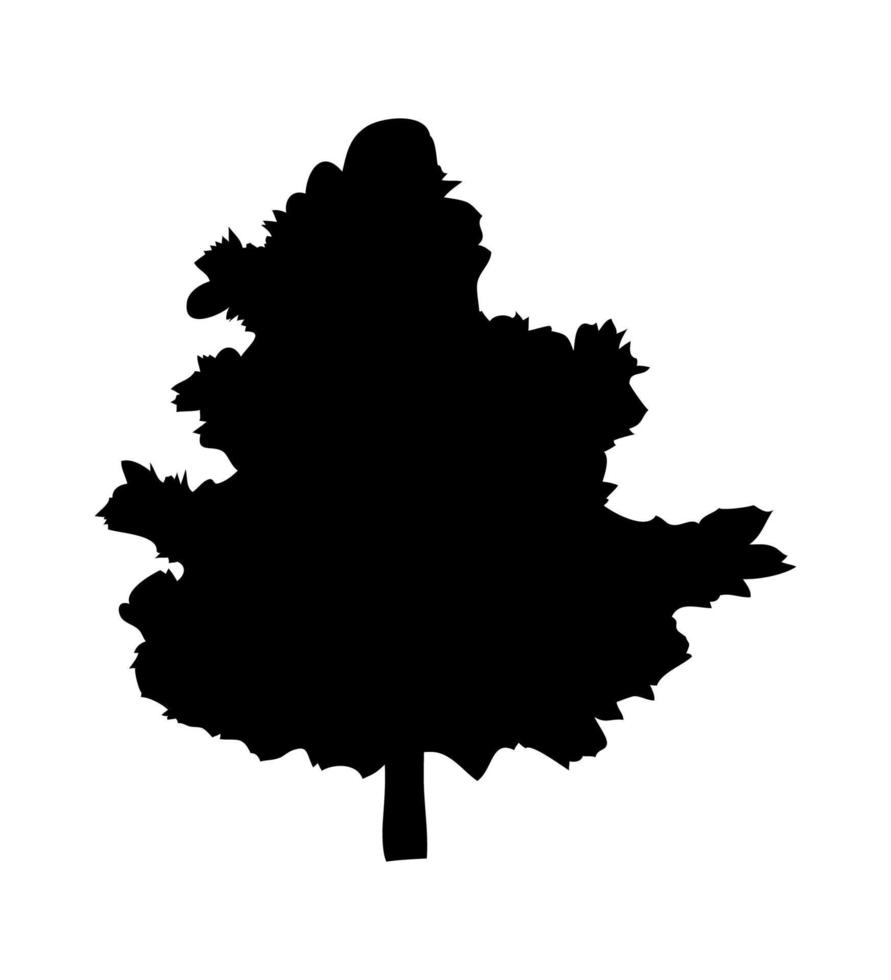 ilustrador vectorial de árbol de navidad vector